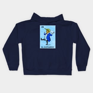 Loteria El Dotardo Donald Trump Kids Hoodie